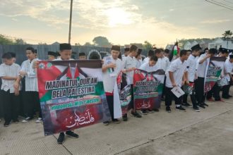 madinatul quran depok bela palestina