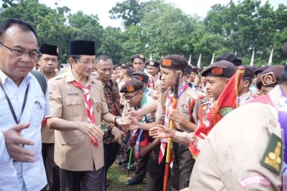 pramuka di pesantren