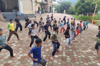 pencak silat santri