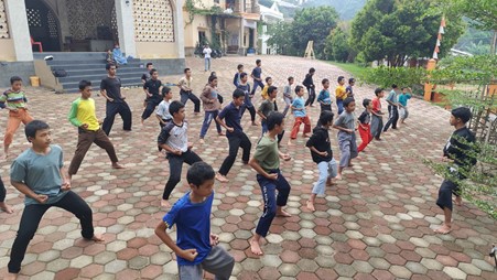 pencak silat santri