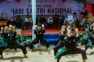 pencak silat santri