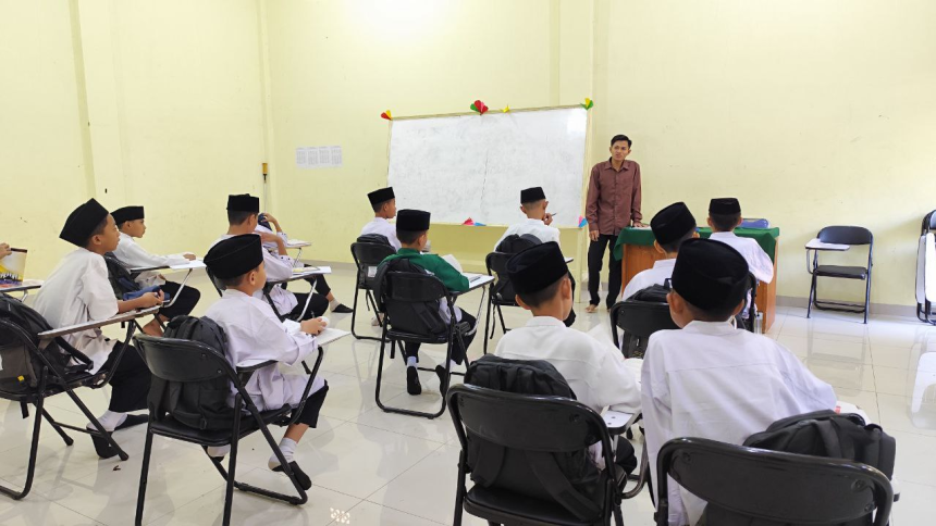 santri belajar