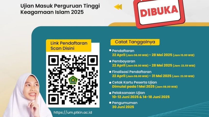 ujian masuk ptkin