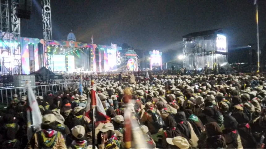 pembukaan jambore pramuka muslim
