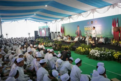 Gus Imin Luncurkan Pembangunan 1000 Dapur MBG Khusus Pesantren
