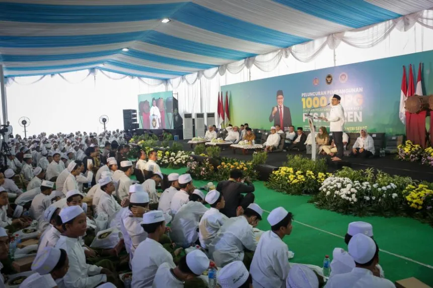 Gus Imin Luncurkan Pembangunan 1000 Dapur MBG Khusus Pesantren