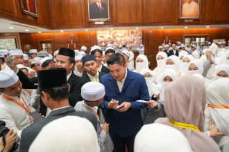 Dari Pesantren ke Istana, Santri Qurrotu Nafsin Belajar Langsung Mengenal Istana Kepresidenan