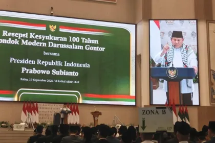 Resmikan Fakultas Kedokteran Pada Perayaan 100 Tahun Gontor Ponorogo, Presiden RI Ingatkan Santri Lanjutkan Perjuangan